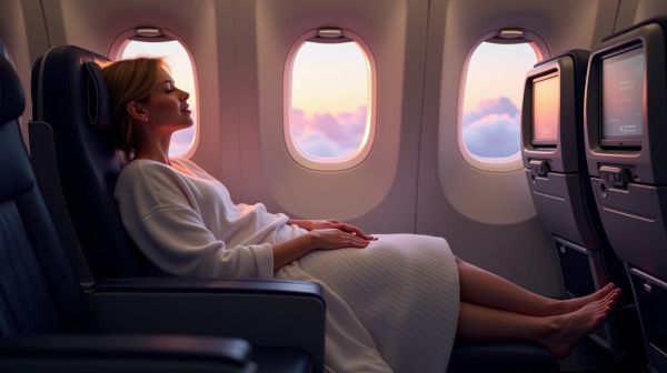 Pourquoi investir dans un repose pieds pour un vol confortable ?